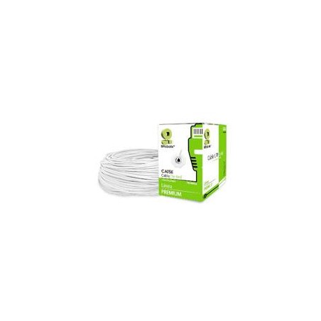 BOBINA BROBOTIX CAT5E UTP CCA 100MTS  BLANCO