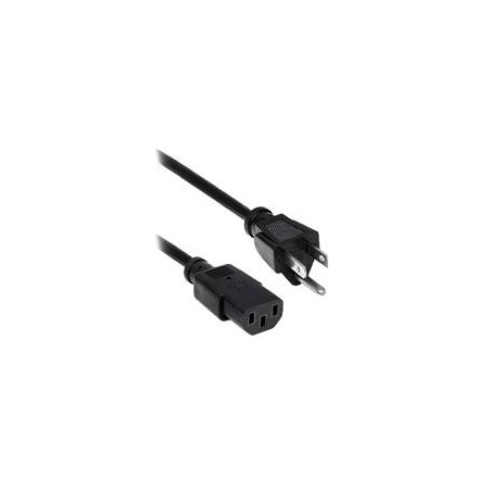 CABLE CORRIENTE BROBOTIX PARA CPU, 18 AWG, 1.8 METROS, COLOR NEGRO