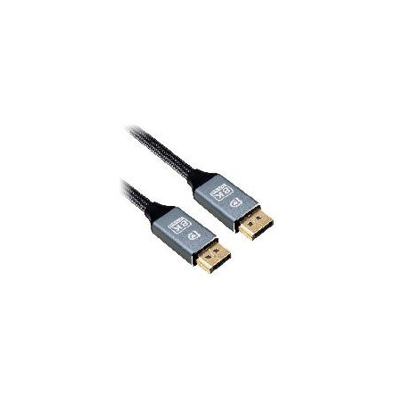 CABLE BROBOTIX DISPLAY PORT  V1.2 A DISPLAY PORT, SOPORTA 8K, 2.0 METROS