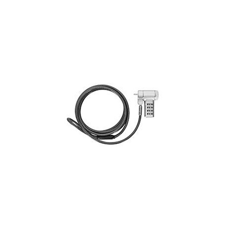 CANDADO DE SEGURIDAD TARGUS ASP96RGLX CON CANDADO CABLE COMBINACION UNIV REINIC NEGRO