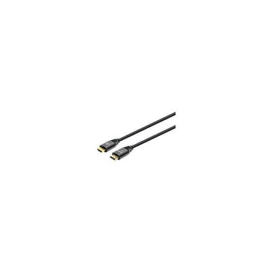 CABLE HDMI,MANHATTAN,355940, 2.1 TEXTIL M-M  2.0M, 8K@60HZ