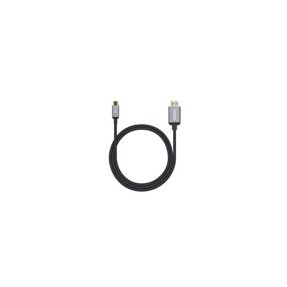 CABLE USB,MANHATTAN,153591,-C A HDMI M 1.0M 4K@60HZ, NEGRO