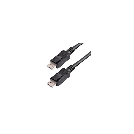 CABLE DE 1.8M CERTIFICADO DISPLAYPORTÂ 1.2 4K CON CIERRE DE SEGURIDAD - 2X MACHO DP - STARTECH.COM MOD. DISPLPORT6L