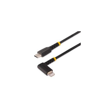 CABLE 1M USB C  ACODADO EN YNGULO RECTO - PD 60W - 3A - CABLE USB-C DE CARGA RAPIDA - DE ALTA RESISTENCIA - USB 2.0 TIPO C -