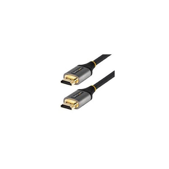 CABLE HDMI DE 5M - HDMI 2.0 DE ALTA VELOCIDAD CON ETHERNET CON CERTIFICACION PREMIUM - ULTRA HD 4K 60HZ - HDR10 - UHD - PARA M