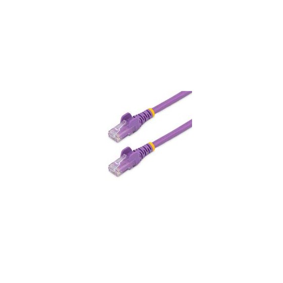 CABLE DE RED DE 1.8M PURPURA CAT6 UTP ETHERNET GIGABIT RJ45 SIN ENGANCHES - STARTECH.COM MOD. N6PATCH6PL