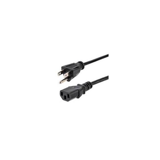 CABLE DE 6M DE ALIMENTACION DE COMPUTADORA, NEMA 5-15P A C13, 10A 125V, 18AWG, CABLE DE REPUESTO PARA IMPRESORA - STARTECH.COM