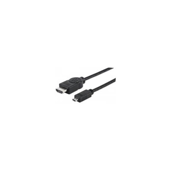 CABLE HDMI,MANHATTAN,324427, 1.4 M-MICRO 2METHERNET