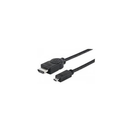 CABLE HDMI,MANHATTAN,324427, 1.4 M-MICRO 2METHERNET