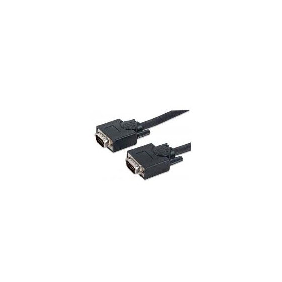 CABLE SVGA,MANHATTAN,335607, MONITOR 8MM HD15M-M 20.0M