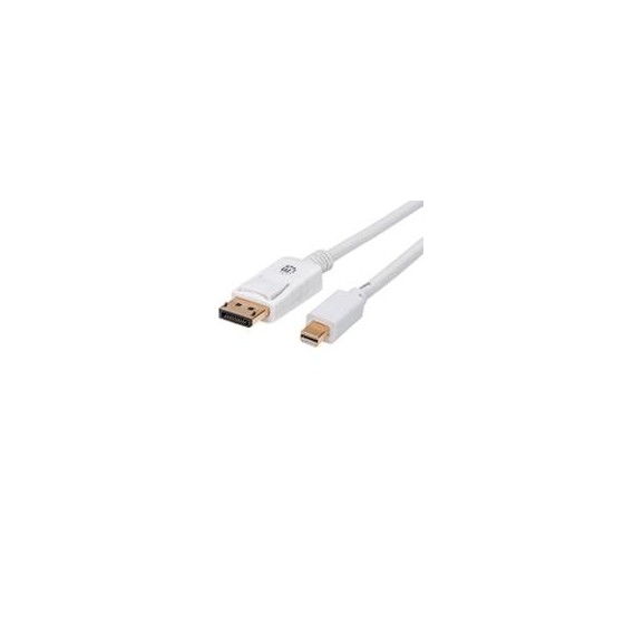 CABLE DISPLAYPORT,MANHATTAN,324748, - MINIDP M-M  2.0M BLANCO