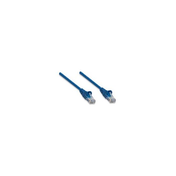 CABLE PATCH,INTELLINET,319874,  7.6M(25.0F) CAT 5E UTP AZUL