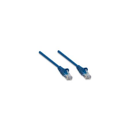 CABLE PATCH,INTELLINET,319874,  7.6M(25.0F) CAT 5E UTP AZUL