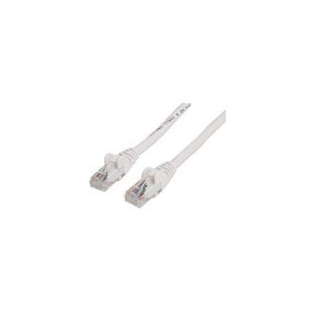 CABLE DE RED PATCH CAT6 INTELLINET RJ45 0.5 METROS 1.5 FT COLOR BLANCO