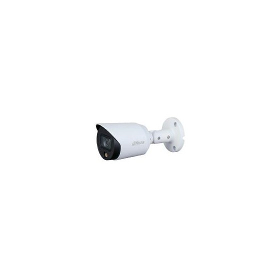 CAMARA DAHUA BULLET HDCVI FULL COLOR 1080P/ MICROFONO INTEGRADO/ METALICA/ LED DE 20 MTS/ 3.6 MM/ IP67/ STARLIGHT/