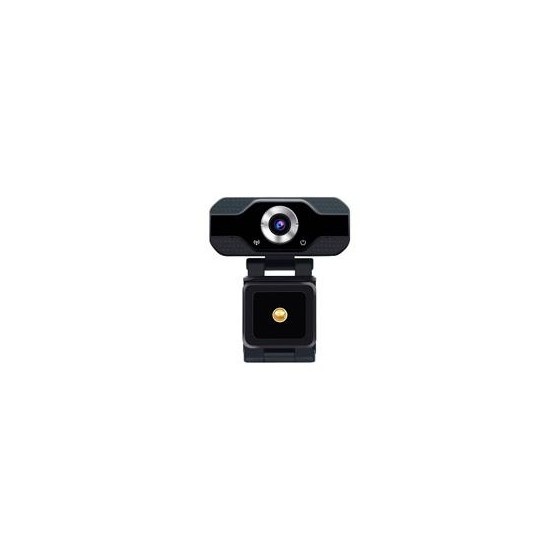 CAMARA WEB BROBOTIX FULL HD 1080P, MICROFONO INTEGRADO, USB 2.0, COLOR NEGRO