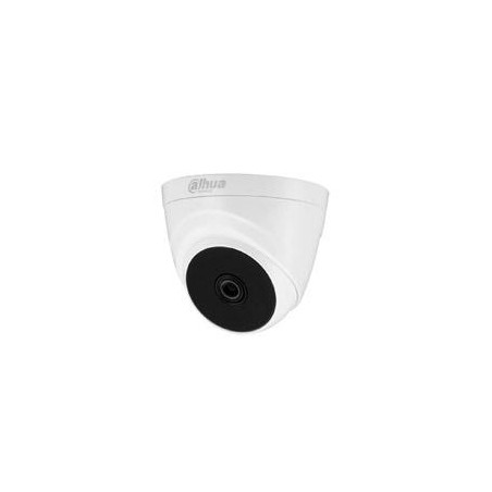 CAMARA DAHUA / DOMO 2MP/ LENTE 2.8 MM / 103 GRADOS DE APERTURA/ SMART IR 20 MTS/ USO INTERIOR/ CVI/TVI/AHD/CBVS/