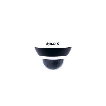 MINI DOMO PTZ 2 MEGAPIXELES EPCOM BY HIKVISION EPMD4X-V2 ANTI-VANDALICO IP66 4X ZOOM HD-TVI 2 MEGAPIXELES (1080P)