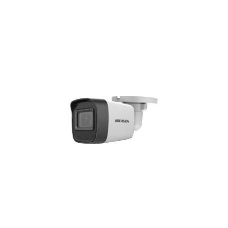 CAMARA BALA TURBOHD 2 MEGAPIXELES HIKVISION DS-2CE16D0T-ITFS AUDIO POR COAXITRON GRAN ANGULAR 106Â° / LENTE 2.8 MM / 30 MTS 