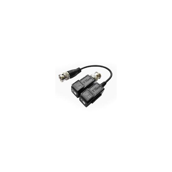 KIT DE TRANSCEPTORES (BALUNS)  EPCOM BY HIKVISION TT-101-F-TURBO CON TERMINAL PUSH SUPERIOR, RESOLUCIYEN 4K , CABLE FLEXIBLE C