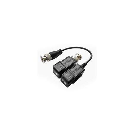 KIT DE TRANSCEPTORES (BALUNS)  EPCOM BY HIKVISION TT-101-F-TURBO CON TERMINAL PUSH SUPERIOR, RESOLUCIYEN 4K , CABLE FLEXIBLE C