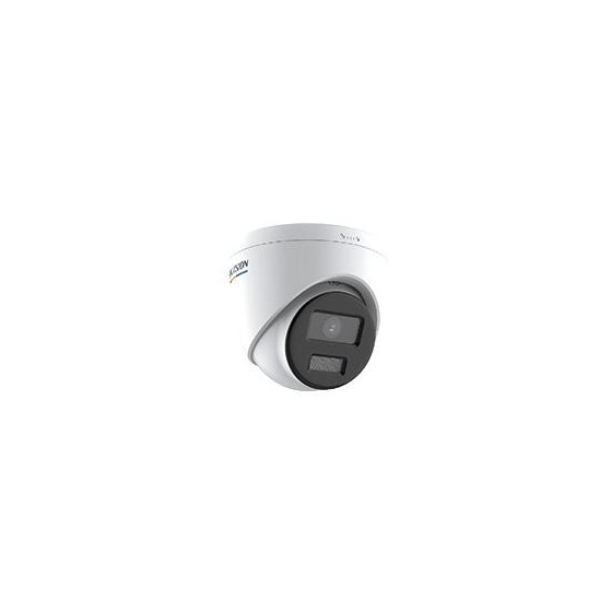 CAMARA TURRET IP 4 MEGAPIXELES HIKVISION DS-2CD1347G0-L(C) IMAGEN A COLOR 24/7 / POE / LENTE 2.8 MM / LUZ BLANCA 30 MTS / EXTE