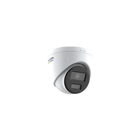 CAMARA TURRET IP 4 MEGAPIXELES HIKVISION DS-2CD1347G0-L(C) IMAGEN A COLOR 24/7 / POE / LENTE 2.8 MM / LUZ BLANCA 30 MTS / EXTE