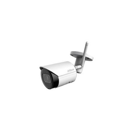 CAMARA DAHUA IP BULLET WIFI DE 4 MEGAPIXELES/ LENTE DE 2.8MM/ 90 GRADOS DE APERTURA/ H.265/ IR DE 30 METROS/ MICROFONO INTEGRA