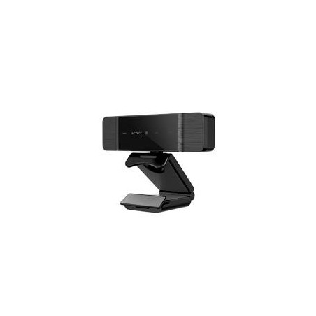 CAMARA WEB ACTECK HAPTOS CW480 / 2K FULL HD / 15 - 30 FPS / 16:9 / MICROFONO / USB 2.0 / NEGRO / AC-933056