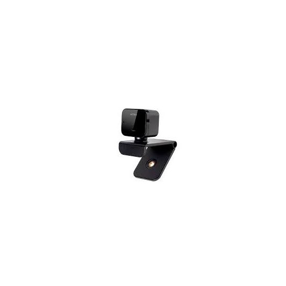 CAMARA WEB ACTECK HAPTOS PLUS CW460 / 1080P / 15 FPS / AUTO FOCUS / MICROFONO / AJUSTE MULTIYNGULO / WIN, LINUX Y IOS / NEGR