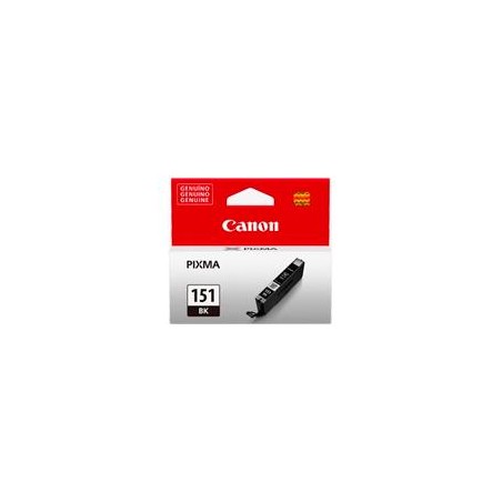 CARTUCHO CANON CLI-151 BK NEGRO,RENDIMIENTO 1,645 PAGINAS,COMPATIBLE: MG5410,MG5510,MG5610,MG6310,MG6410,MG6610,MG7110,MG7510,