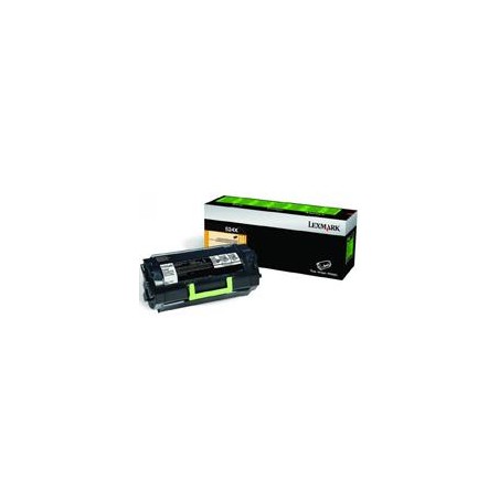 TONER LEXMARK 52D4X00 NEGRO, EXTRA ALTO RENDIMIENTO 45000 PAGINAS, PARA MS812DN, MS811DN, MS812DE