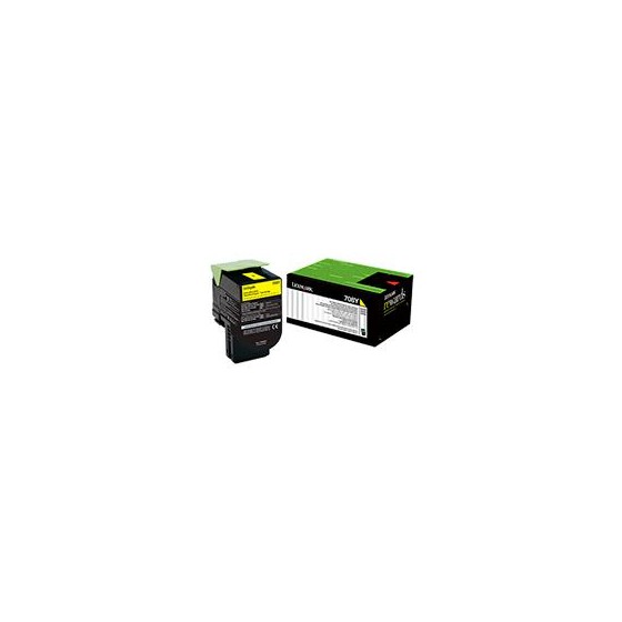 TONER LEXMARK 70C80Y0...