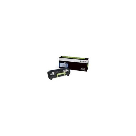 TONER LASER LEXMARK 60F4000 NEGRO, RENDIMIENTO ESTANDAR HASTA 2,500 PAGINAS, PARA MODELOS:MX310 MX410. MX510 MX511 MX610 MX611