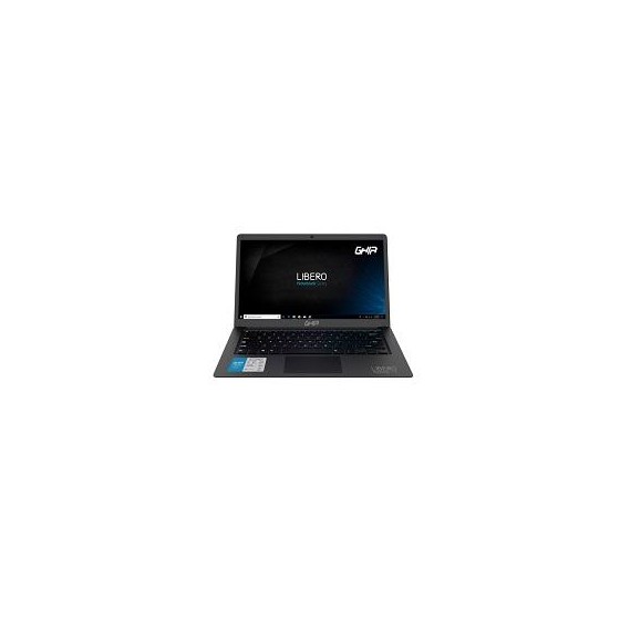 NOTEBOOK GHIA LIBERO 14.1PULG CELERON N3350 4GB 64GB BAHIA 2.5 HDMI WIFI BT W10 PRO COLOR NEGRO