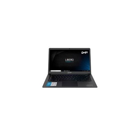 NOTEBOOK GHIA LIBERO 14.1PULG CELERON N3350 4GB 64GB BAHIA 2.5 HDMI WIFI BT W10 PRO COLOR NEGRO