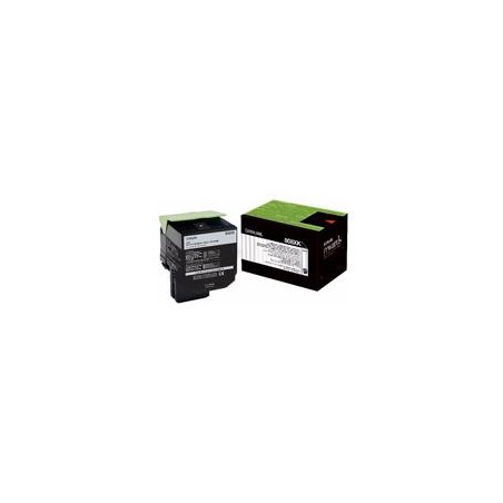 TONER LASER LEXMARK 80C8HK0 NEGRO,ALTO RENDIMIENTO 4000 PAGINAS, PARA CX410DE CX510DE