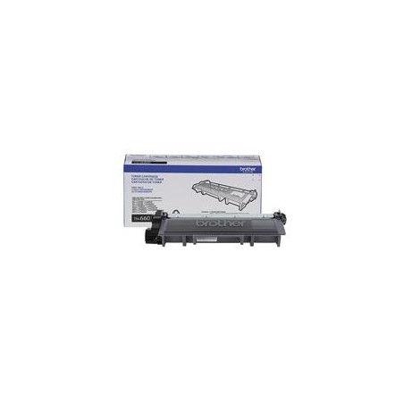 TONER BROTHER MONOCROMATICO TN660 DE ALTO RENDIMIENTO PARA IMPRESION DE HASTA 2600 PAGINAS