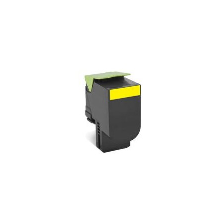 TONER LASER LEXMARK / COLOR AMARILLO / EXTRA ALTO RENDIMIENTO / 80C8XY0 / HASTA 4,000 PAGINAS / 5% DE COBERTURA / P/MODELOS: C