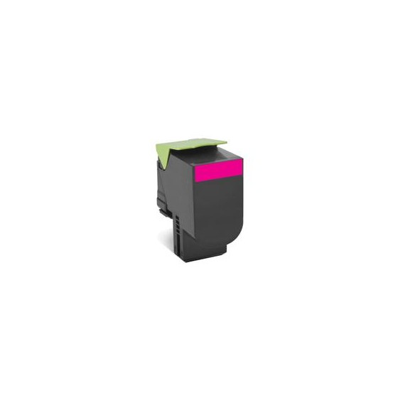 TONER LASER LEXMARK 80C8XM0 MAGENTA, EXTRA ALTO RENDIMIENTO HASTA 40 PAGINAS, PARA MODELOS CX510DHE, CX510DE