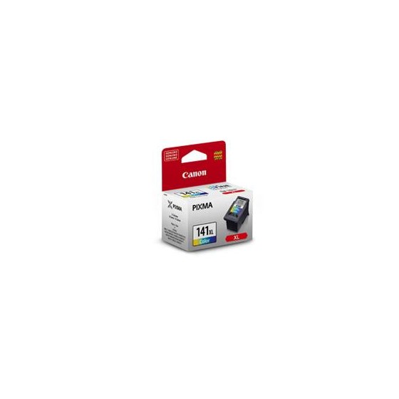 CARTUCHO CANON CL-141XL TRICOLOR,RENDIMIENTO 400 PAGINAS,COMPATIBLE: MG2110, MG2210, MG3110, MG3210, MG3510, MG3610, MG4110, M