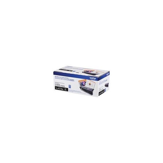 TONER BROTHER NEGRO TN433BK PARA RENDIMIENTO DE 4500 PAGINAS AL 5 POR CIENTO DE COBERTURA