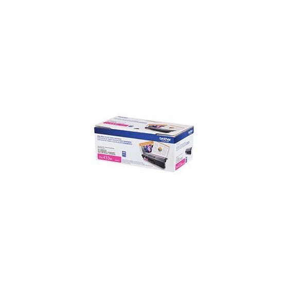 TONER BROTHER MAGENTA TN433M PARA RENDIMIENTO DE 4000 PAGINAS AL 5 POR CIENTO DE COBERTURA