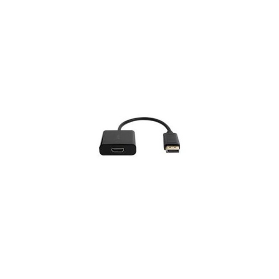 ADAPTADOR ACTECK SHIFT PLUS AH435 / DISPLAYPORT A HDMI / 4K / 20 CM / NEGRO / AC-934763