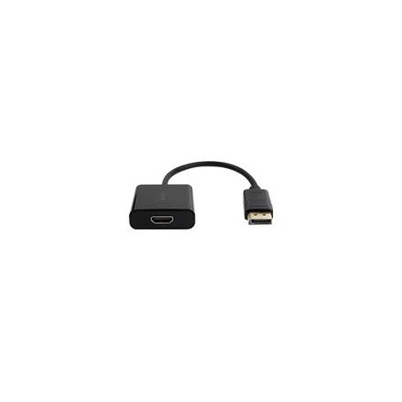 ADAPTADOR ACTECK SHIFT PLUS AH435 / DISPLAYPORT A HDMI / 4K / 20 CM / NEGRO / AC-934763