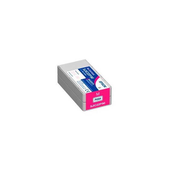 CARTUCHO EPSON MODELO SJIC22P MAGENTA, PARA TM-C3500