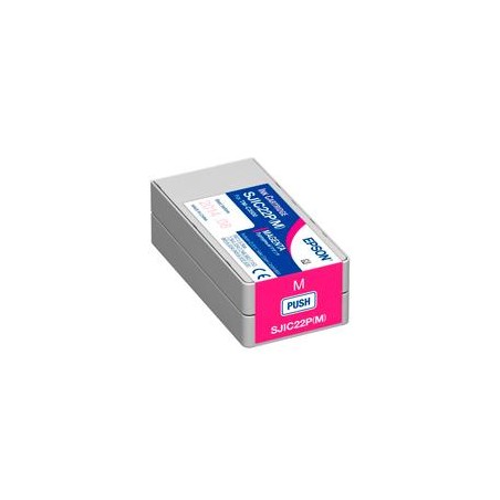 CARTUCHO EPSON MODELO SJIC22P MAGENTA, PARA TM-C3500