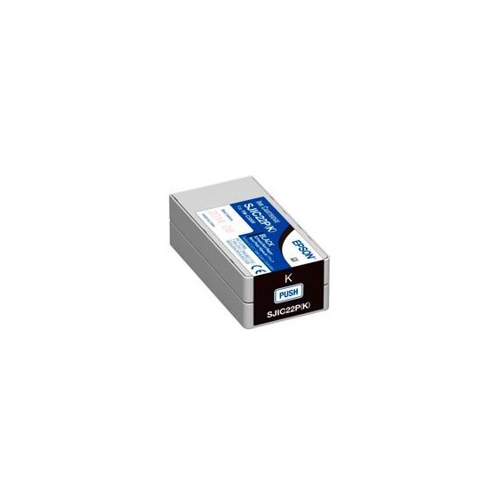 CARTUCHO EPSON MODELO SJIC22P NEGRA, PARA TM-C3500