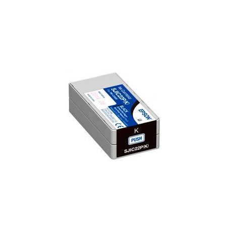 CARTUCHO EPSON MODELO SJIC22P NEGRA, PARA TM-C3500