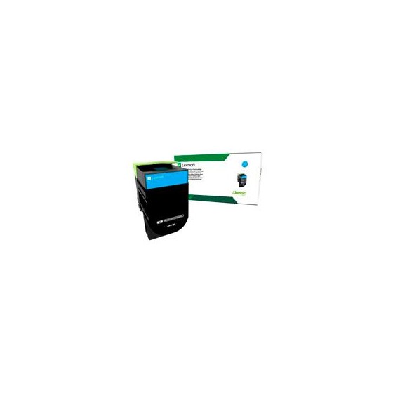 TONER LASER LEXMARK COLOR CIAN, RENDIMIENTO ESTANDAR, NP 71B40C0, HASTA 23000 PAGINAS, MODELOSCS317DN CS417DN CX317DN CX417DN